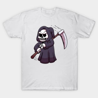 Grim Reaper Doing Tricks T-Shirt